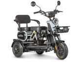 Электротрицикл Wanshida UN MOTO 60V 650Вт (черно-красный) - Фото 15